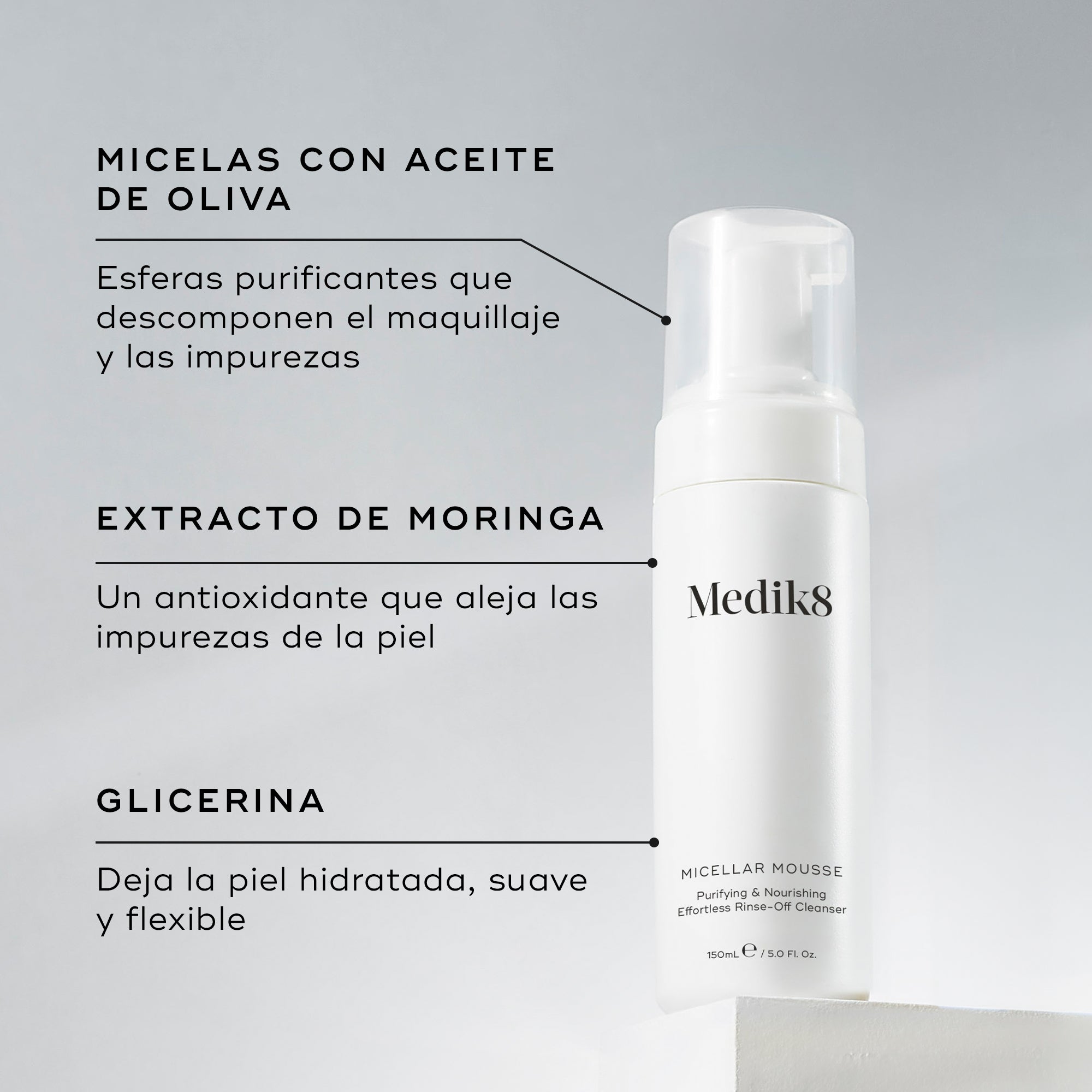 Micellar Mousse limpiador ultrasuave